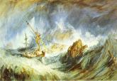 Turner - A Storm (Shipwreck), /1823/ - Watercolour on paper